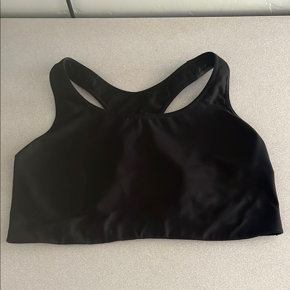 Plus size black Old Navy sports bra